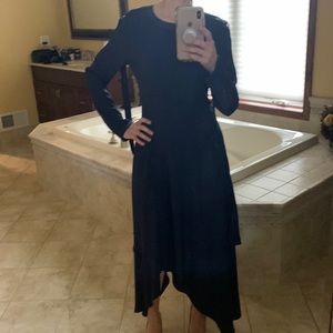 Brand New! BCBG Maxazria, navy blue dress, size 2